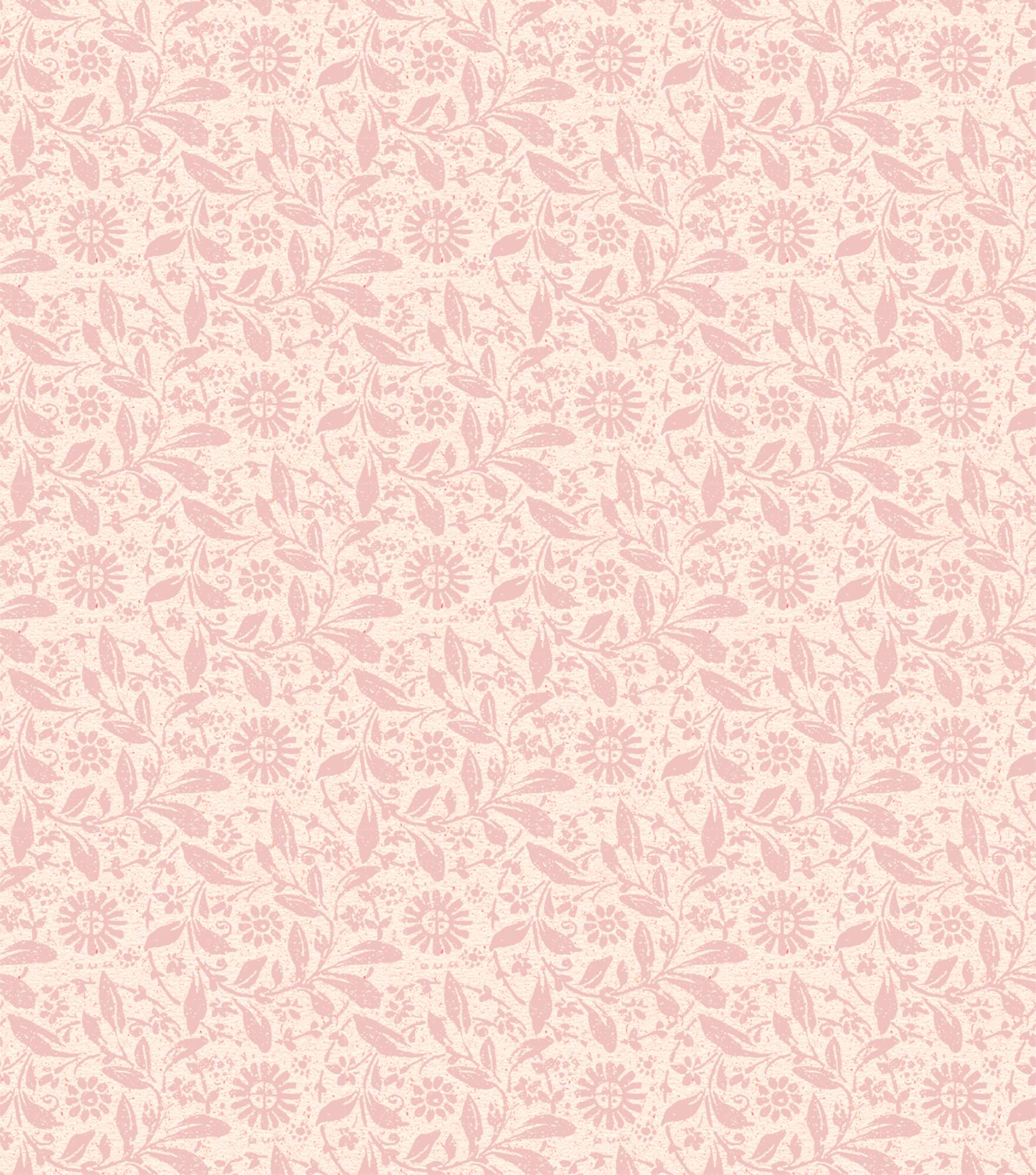 Suzanne Nicoll Peony Tonal Leaves Cotton Fabric